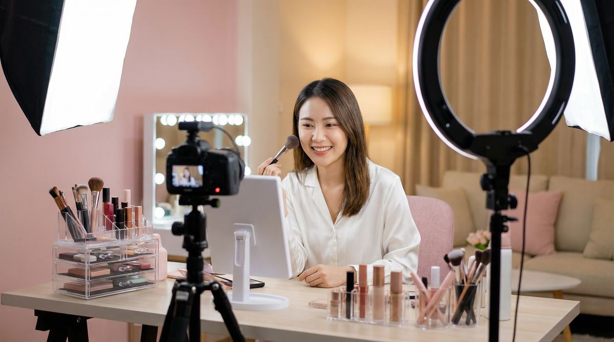 小马拉大车美妆视频教程